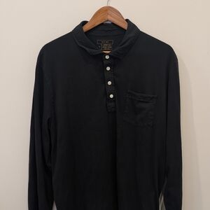 Billy Reid Black Button Down Shirt